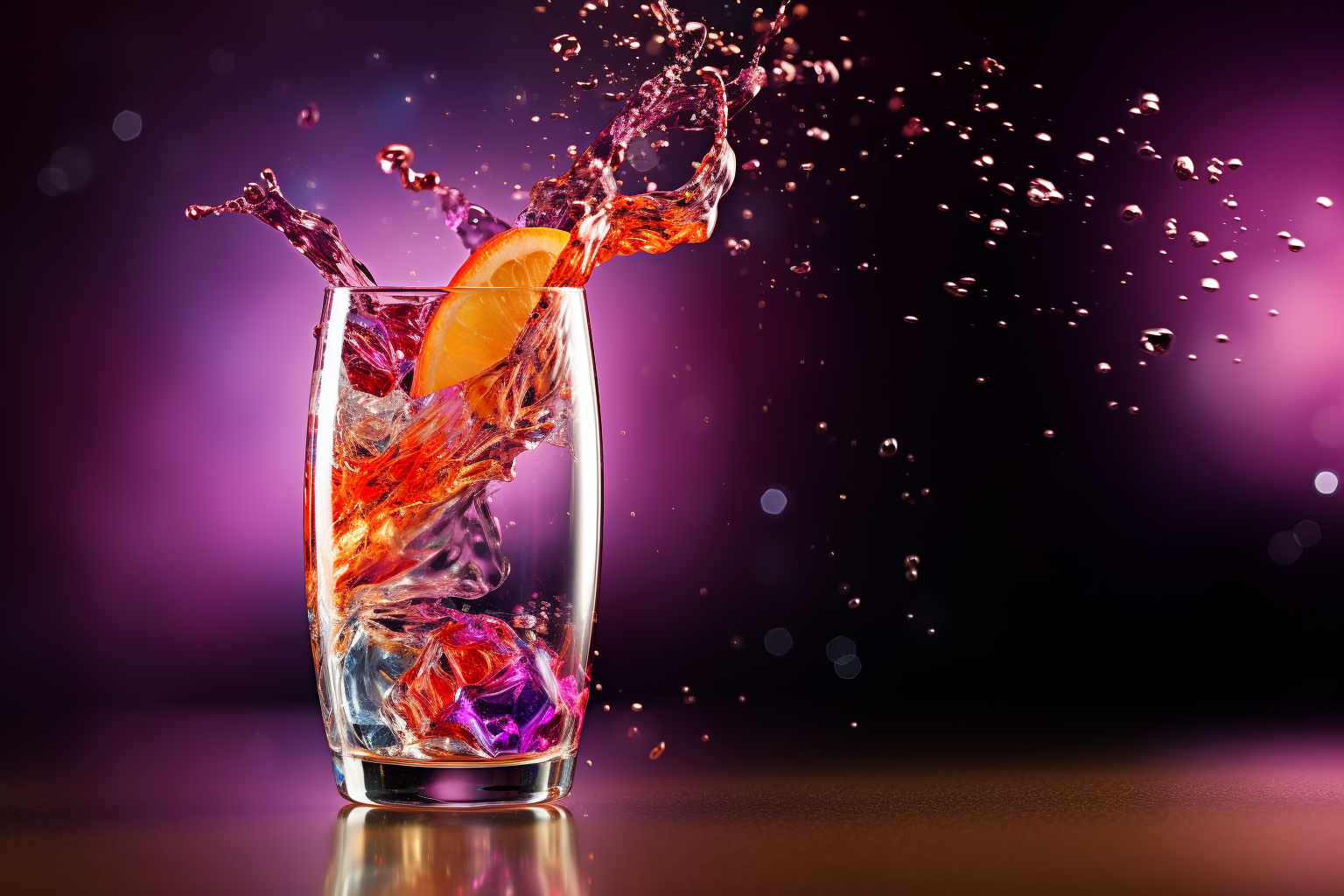 gules_Colourful_cocktail_in_glass_with_splash_gold_lila_4k_rea_0d9ff4b8-748a-4daa-b10f-4745a520577a